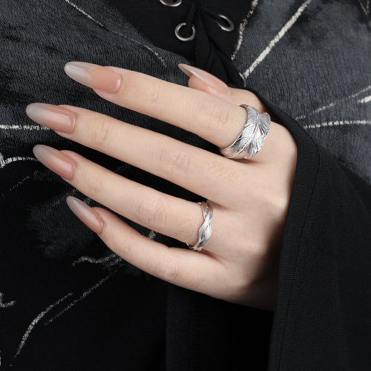 Feather Wrap Statement Ring OPHRASTUDIO