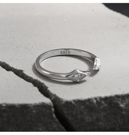 Diamond Halo Cuff Ring OPHRASTUDIO