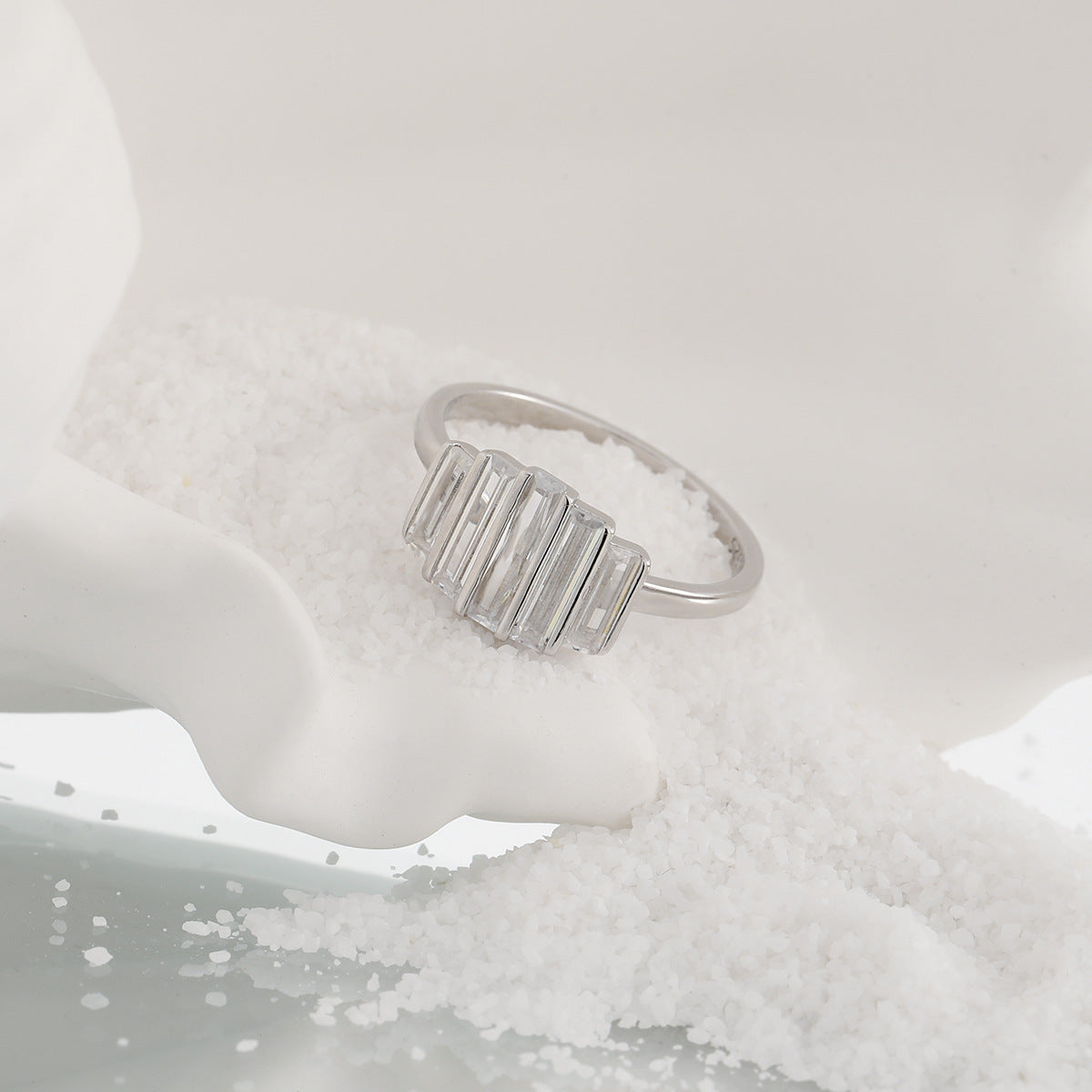 Baguette Glow Statement Ring OPHRASTUDIO