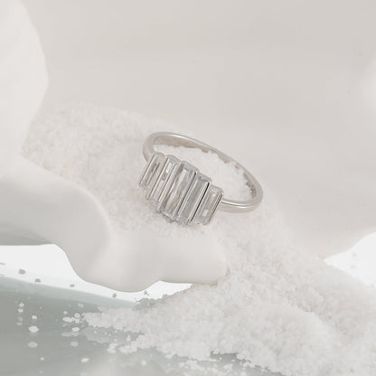 Baguette Glow Statement Ring OPHRASTUDIO